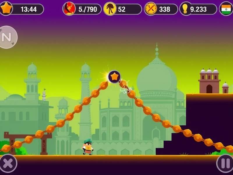Indian Helix Blitz Gameplay Screenshot